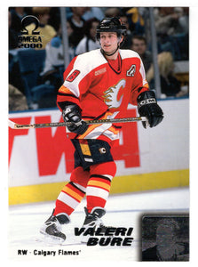 Valeri Bure - Calgary Flames (NHL Hockey Card) 1999-00 Pacific Omega # 35 Mint