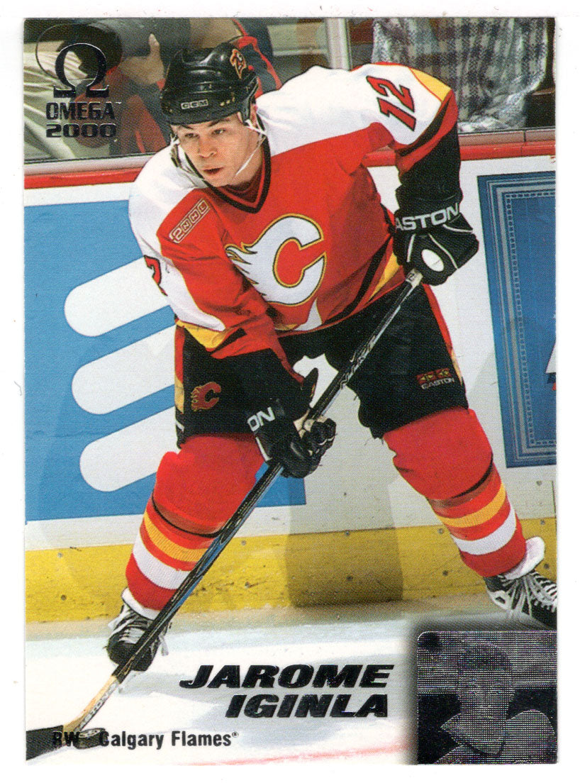 Jarome Iginla - Calgary Flames (NHL Hockey Card) 1999-00 Pacific Omega # 38 Mint