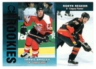 Travis Brigley RC - Robyn Regehr - Calgary Flames (NHL Hockey Card) 1999-00 Pacific Omega # 42 Mint