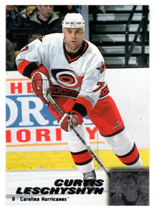 Curtis Leschyshyn - Carolina Hurricanes (NHL Hockey Card) 1999-00 Pacific Omega # 47 Mint