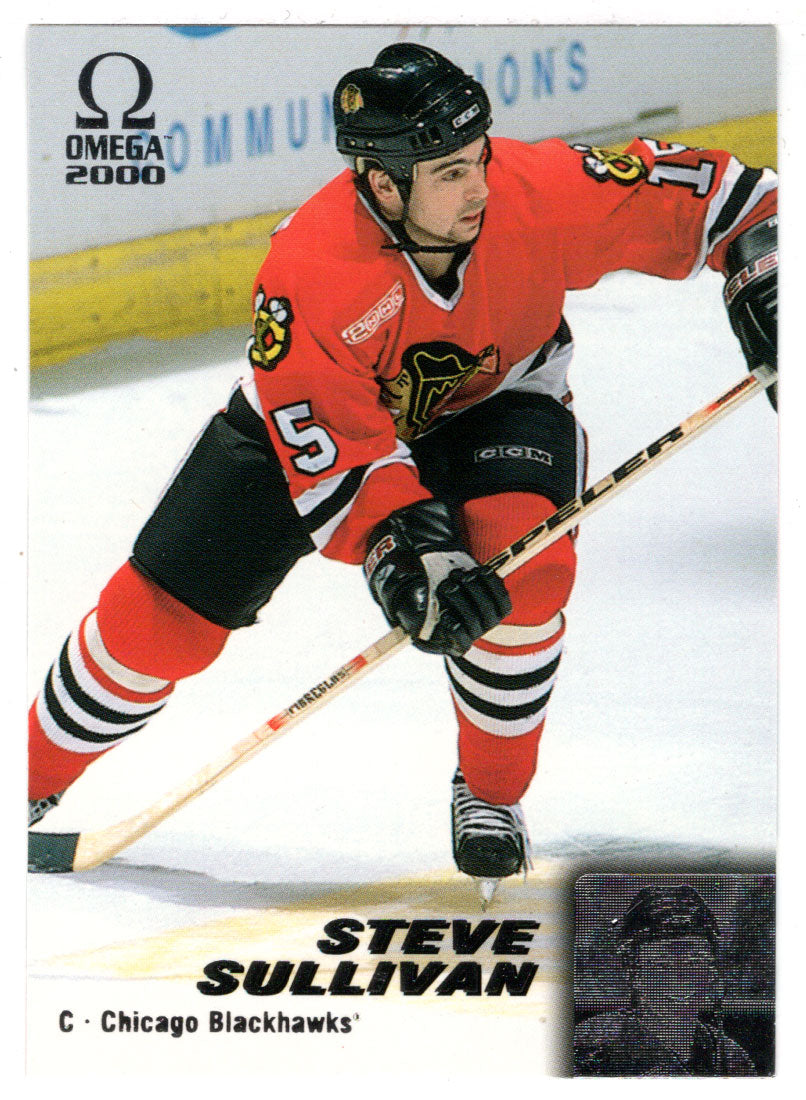 Steve Sullivan - Chicago Blackhawks (NHL Hockey Card) 1999-00 Pacific Omega # 55 Mint