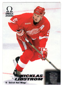 Nicklas Lidstrom - Detroit Red Wings (NHL Hockey Card) 1999-00 Pacific Omega # 83 Mint