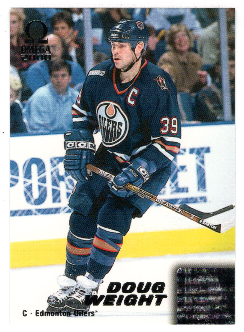 Doug Weight - Edmonton Oilers (NHL Hockey Card) 1999-00 Pacific Omega # 96 Mint