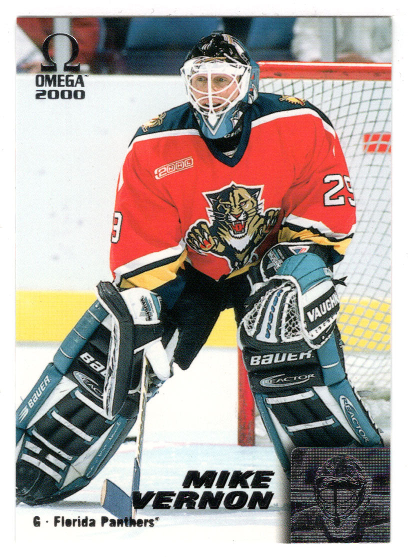 Mike Vernon - Florida Panthers (NHL Hockey Card) 1999-00 Pacific Omega # 102 Mint