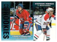 Francis Bouillon RC - Stephane Robidas RC - Montreal Canadiens (NHL Hockey Card) 1999-00 Pacific Omega # 124 Mint