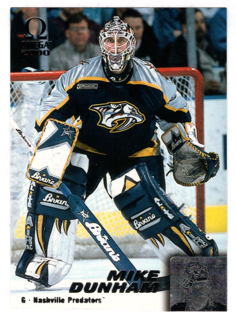 Mike Dunham - Nashville Predators (NHL Hockey Card) 1999-00 Pacific Omega # 126 Mint