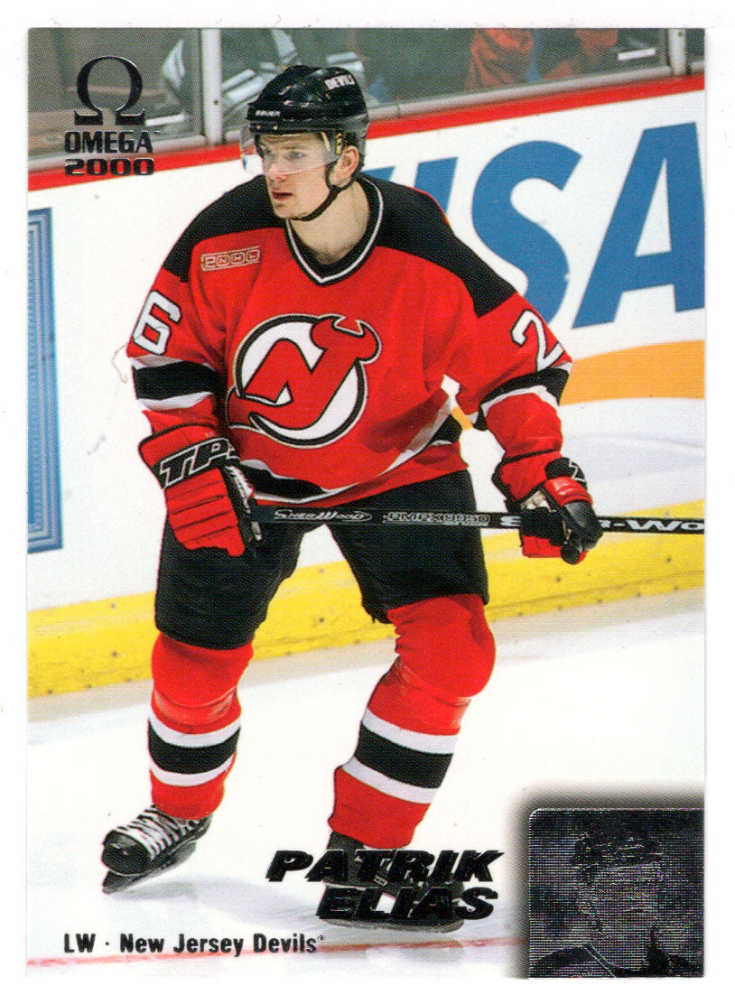 Patrik Elias - New Jersey Devils (NHL Hockey Card) 1999-00 Pacific Omega # 134 Mint