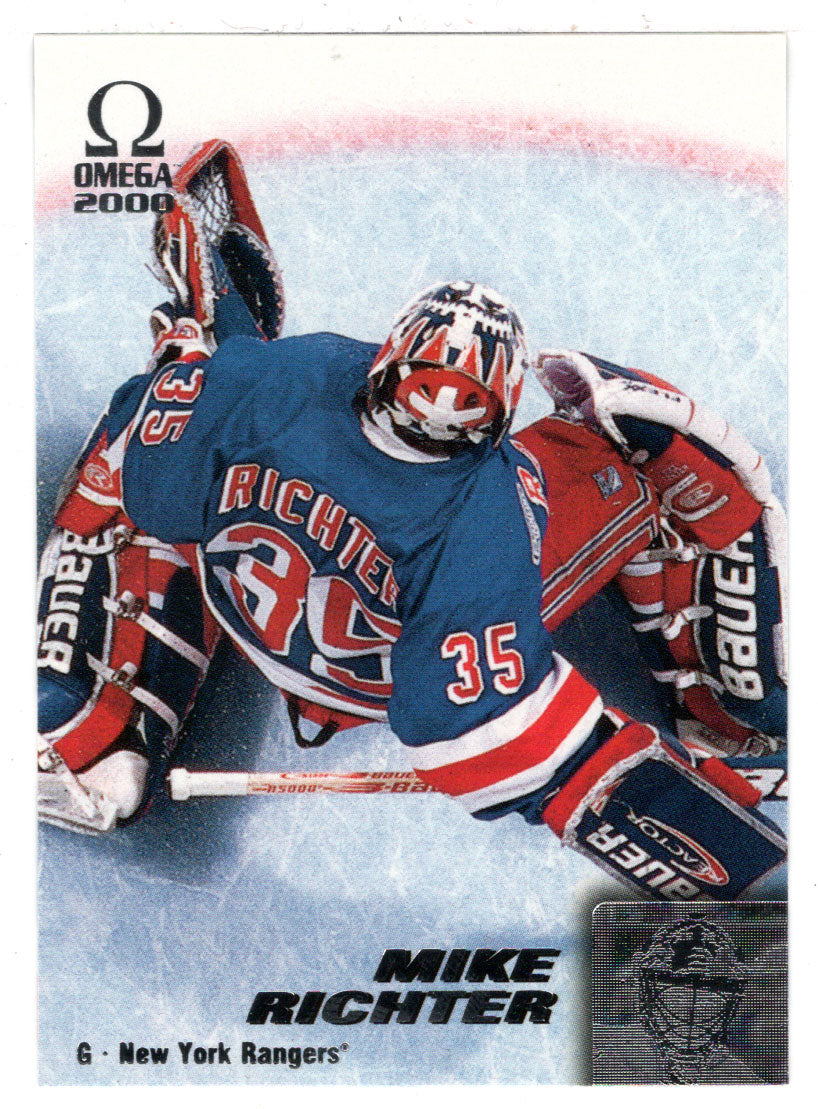 Mike Richter - New York Rangers (NHL Hockey Card) 1999-00 Pacific Omega # 153 Mint