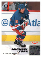 Michael York - New York Rangers (NHL Hockey Card) 1999-00 Pacific Omega # 154 Mint