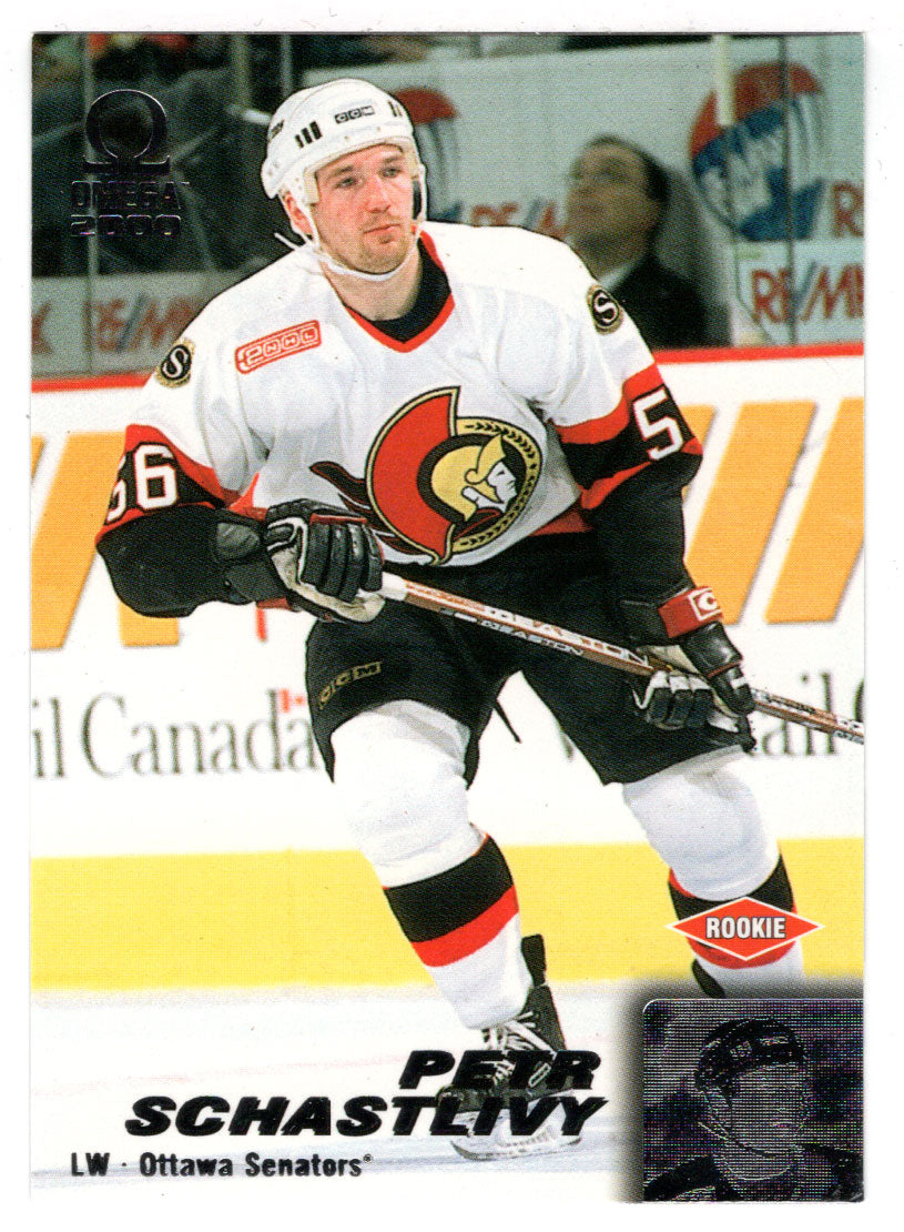 Petr Schastlivy RC - Ottawa Senators (NHL Hockey Card) 1999-00 Pacific Omega # 162 Mint