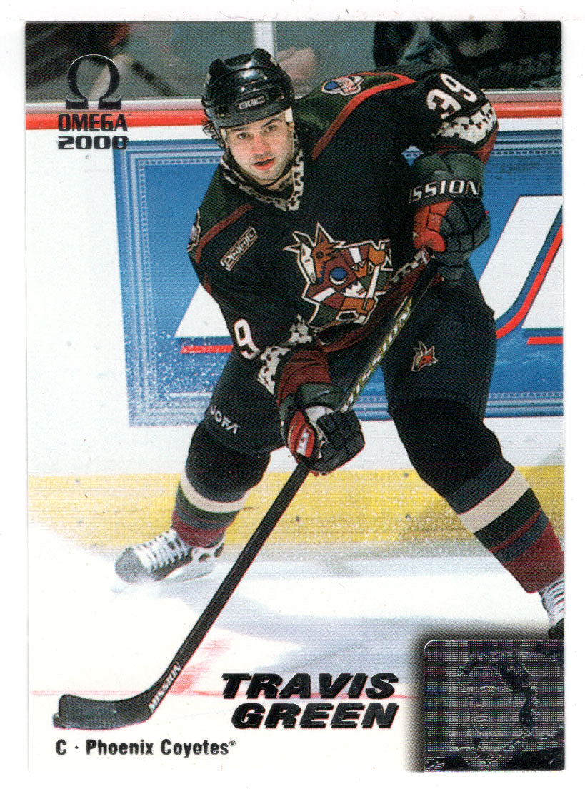 Travis Green - Phoenix Coyotes (NHL Hockey Card) 1999-00 Pacific Omega # 181 Mint
