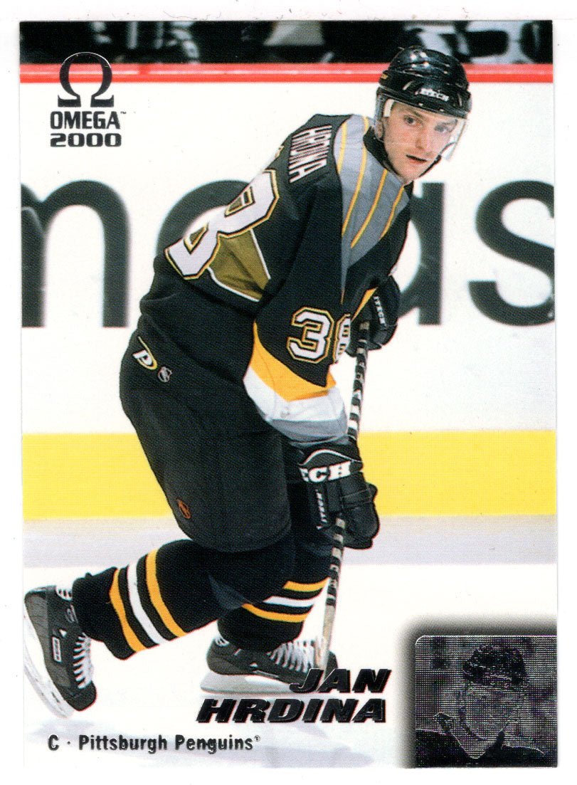 Jan Hrdina - Pittsburgh Penguins (NHL Hockey Card) 1999-00 Pacific Omega # 187 Mint