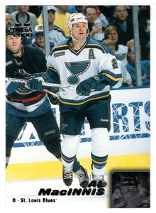 Al MacInnis - St. Louis Blues (NHL Hockey Card) 1999-00 Pacific Omega # 196 Mint