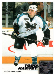 Todd Harvey - San Jose Sharks (NHL Hockey Card) 1999-00 Pacific Omega # 206 Mint