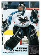 Steve Shields - San Jose Sharks (NHL Hockey Card) 1999-00 Pacific Omega # 210 Mint