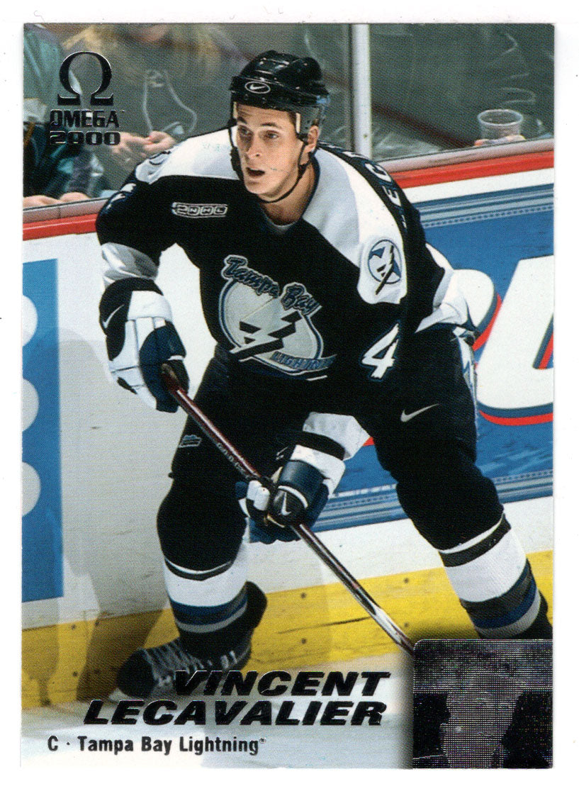 Vincent Lecavalier - Tampa Bay Lightning (NHL Hockey Card) 1999-00 Pacific Omega # 216 Mint