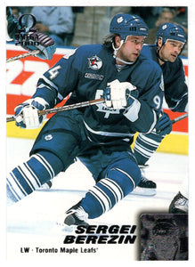 Sergei Berezin - Toronto Maple Leafs (NHL Hockey Card) 1999-00 Pacific Omega # 222 Mint