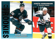 Ryan Bonni RC - Zenith Komarniski - Vancouver Canucks (NHL Hockey Card) 1999-00 Pacific Omega # 238 Mint