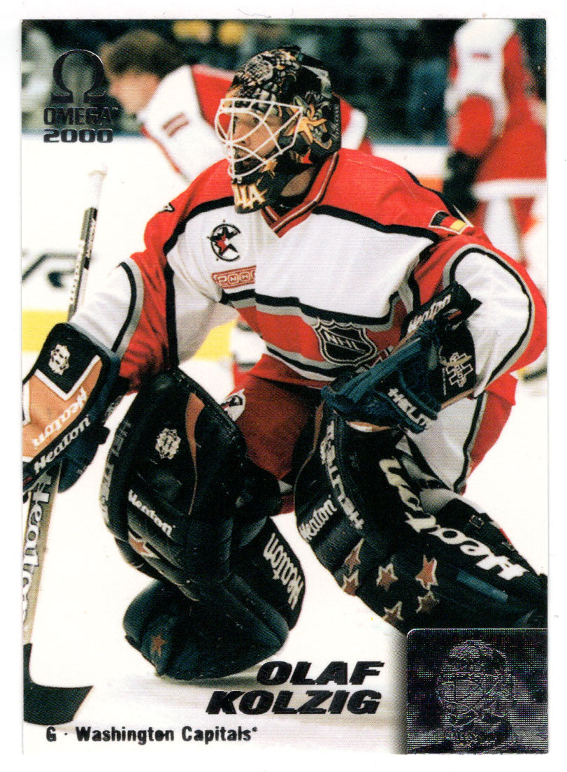 Olaf Kolzig - Washington Capitals (NHL Hockey Card) 1999-00 Pacific Omega # 243 Mint