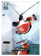 Phil Housley 40/75 - Calgary Flames (NHL Hockey Card) 1999-00 Pacific Omega Ice Blue # 37 Mint