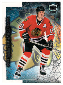 Tony Amonte - Chicago Blackhawks (NHL Hockey Card) 1999-00 Pacific Dynagon Ice # 46 Mint