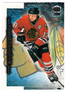 Alexei Zhamnov - Chicago Blackhawks (NHL Hockey Card) 1999-00 Pacific Dynagon Ice # 53 Mint