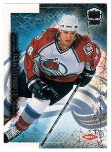 Dan Hinote RC - Colorado Avalanche (NHL Hockey Card) 1999-00 Pacific Dynagon Ice # 58 Mint