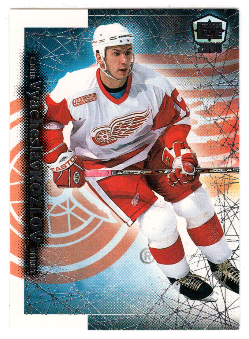 Vyacheslav Kozlov - Detroit Red Wings (NHL Hockey Card) 1999-00 Pacific Dynagon Ice # 74 Mint