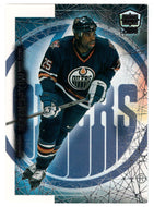 Mike Grier - Edmonton Oilers (NHL Hockey Card) 1999-00 Pacific Dynagon Ice # 81 Mint