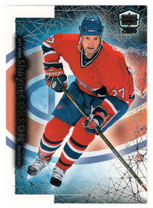 Shayne Corson - Montreal Canadiens (NHL Hockey Card) 1999-00 Pacific Dynagon Ice # 100 Mint