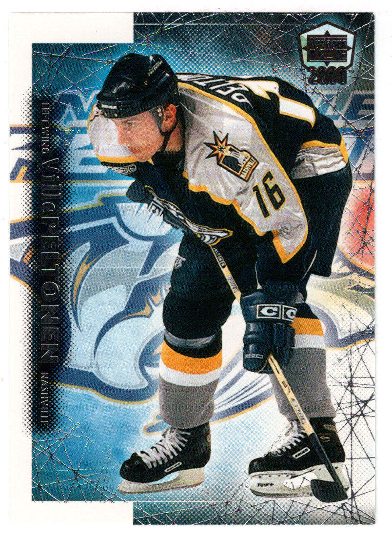 Ville Peltonen - Nashville Predators (NHL Hockey Card) 1999-00 Pacific Dynagon Ice # 110 Mint