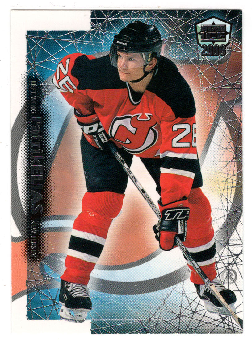 Patrik Elias - New Jersey Devils (NHL Hockey Card) 1999-00 Pacific Dynagon Ice # 115 Mint