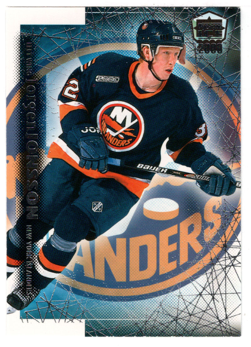 Jorgen Jonsson RC - New York Islanders (NHL Hockey Card) 1999-00 Pacific Dynagon Ice # 125 Mint