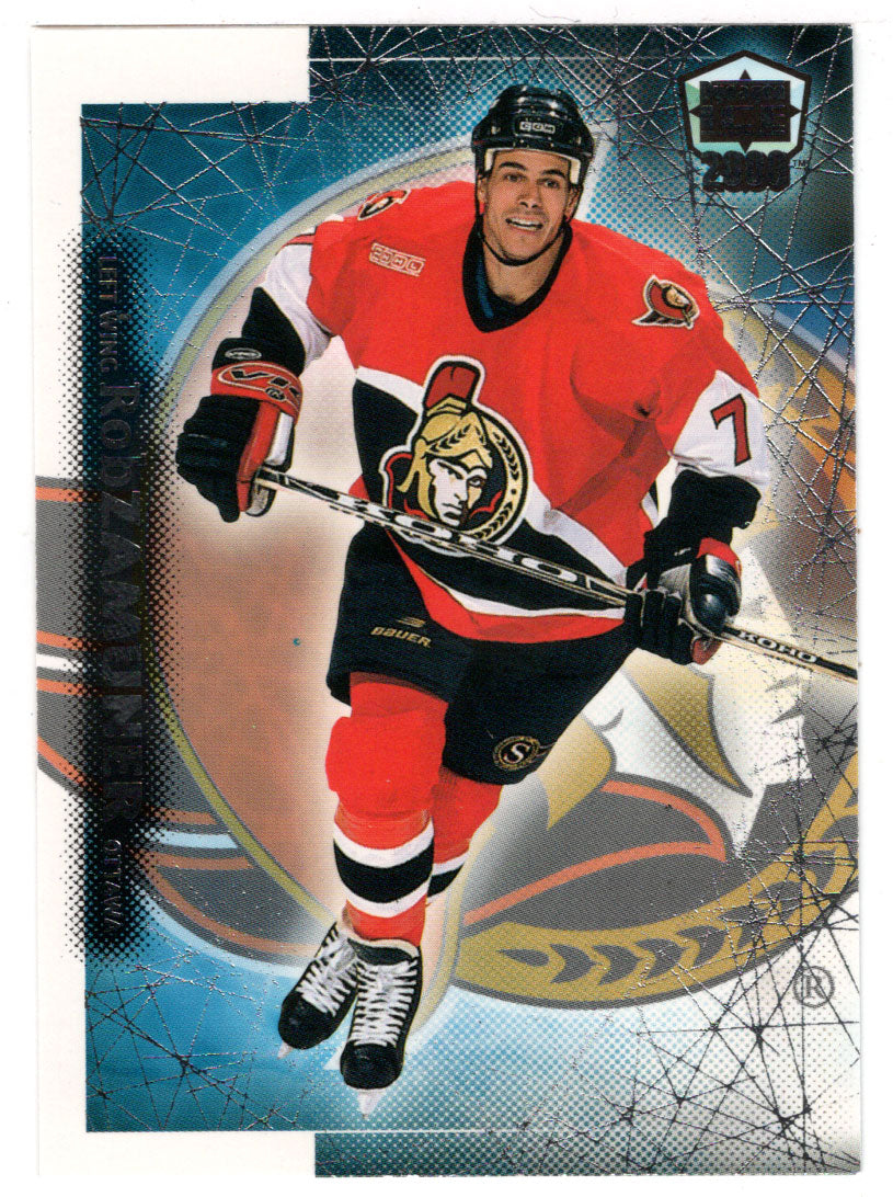 Rob Zamuner - Ottawa Senators (NHL Hockey Card) 1999-00 Pacific Dynagon Ice # 143 Mint