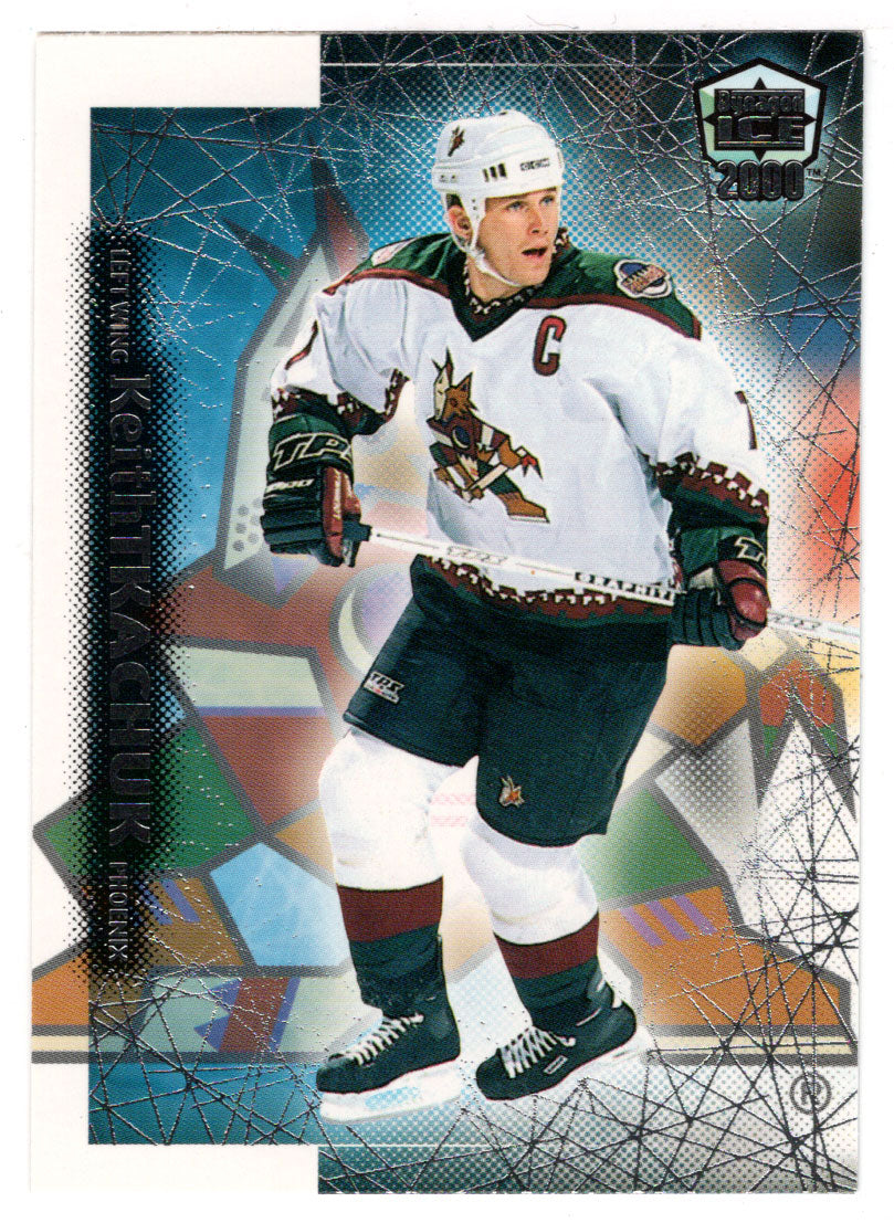 Keith Tkachuk - Phoenix Coyotes (NHL Hockey Card) 1999-00 Pacific Dynagon Ice # 155 Mint