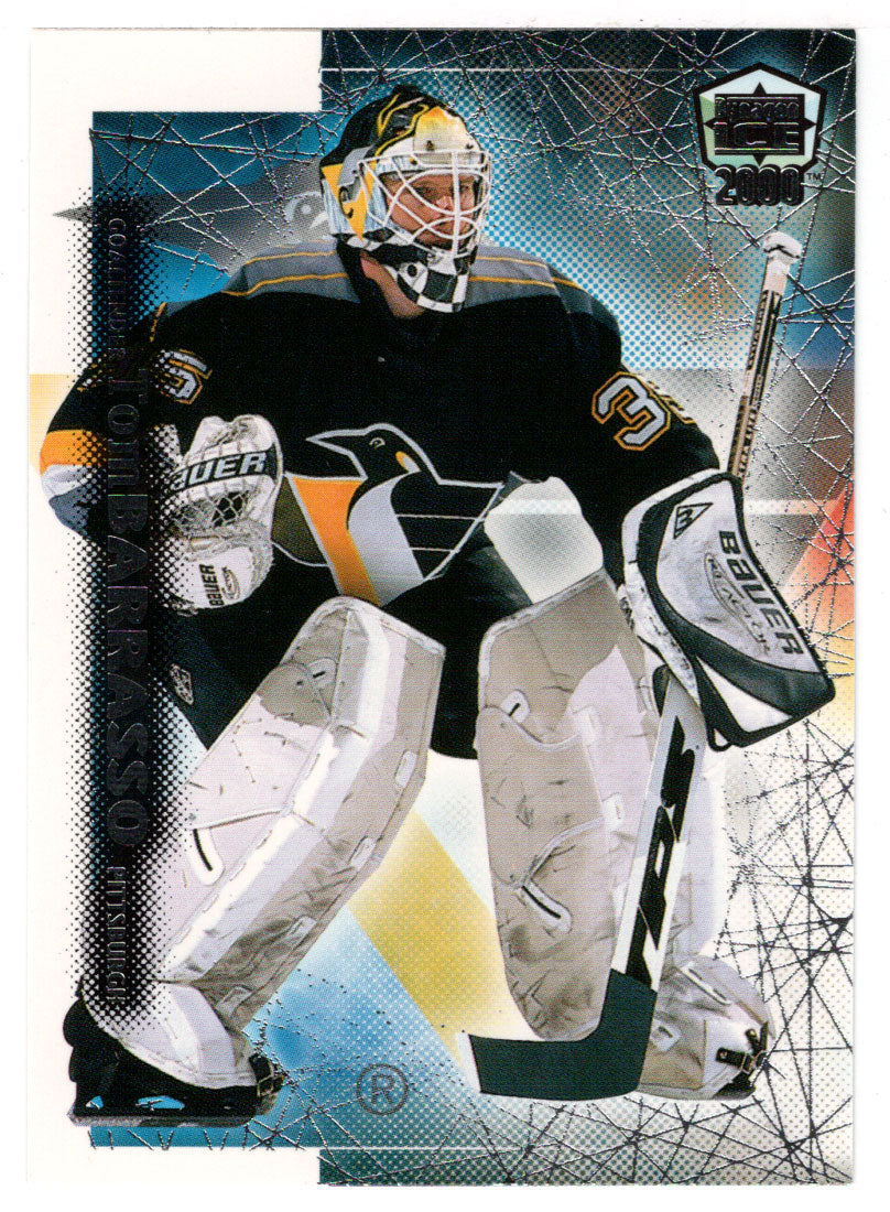 Tom Barrasso - Pittsburgh Penguins (NHL Hockey Card) 1999-00 Pacific Dynagon Ice # 158 Mint