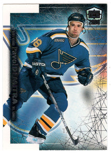 Pavol Demitra - St. Louis Blues (NHL Hockey Card) 1999-00 Pacific Dynagon Ice # 165 Mint