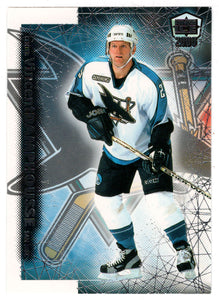 Vincent Damphousse - San Jose Sharks (NHL Hockey Card) 1999-00 Pacific Dynagon Ice # 171 Mint