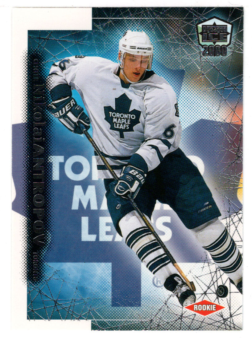 Nikolai Antropov RC - Toronto Maple Leafs (NHL Hockey Card) 1999-00 Pacific Dynagon Ice # 184 Mint