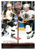 Jonathan Girard RC - Andre Savage - Boston Bruins (NHL Hockey Card) 1999-00 Pacific # 32 Mint