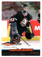 Martin Biron - Buffalo Sabres (NHL Hockey Card) 1999-00 Pacific # 32 Mint