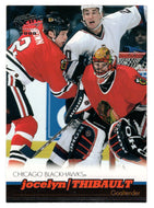 Jocelyn Thibault - Chicago Blackhawks (NHL Hockey Card) 1999-00 Pacific # 97 Mint