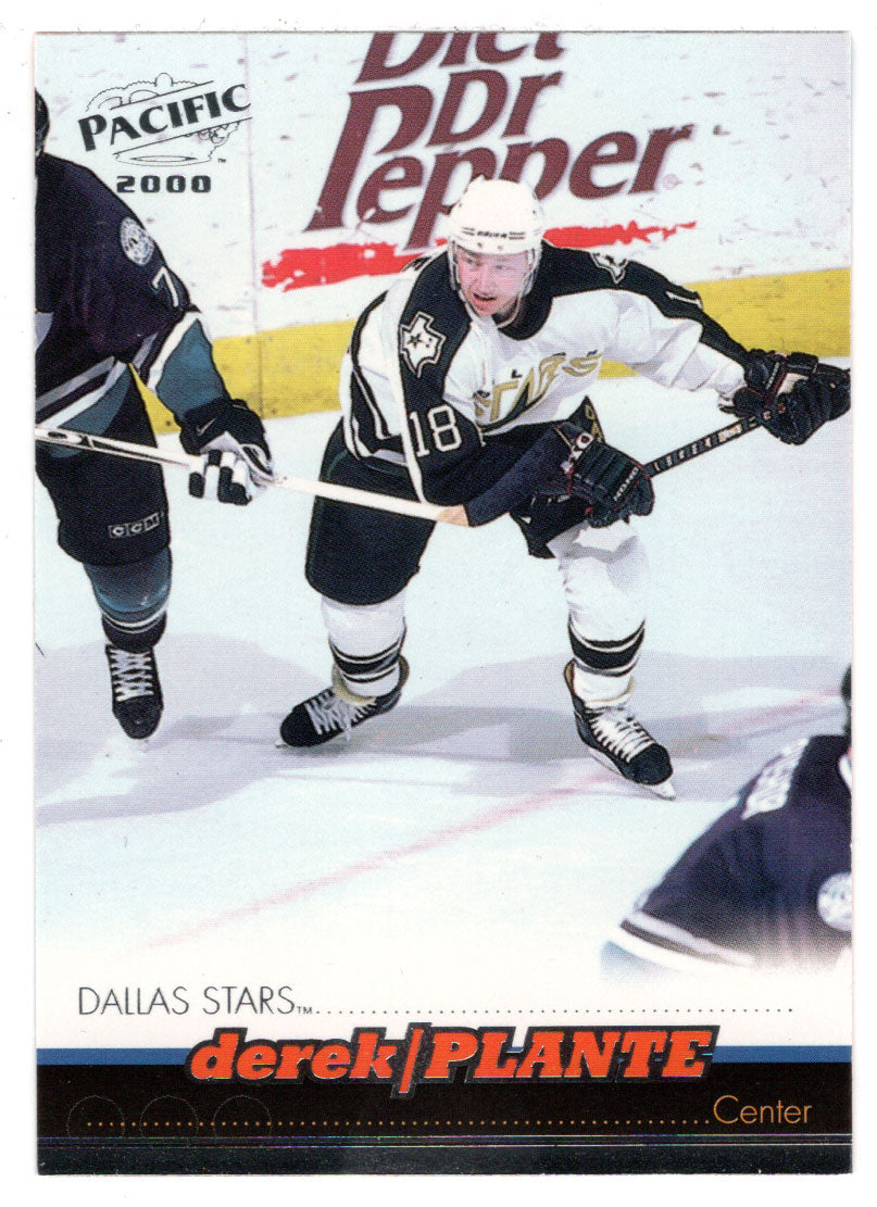 Derek Plante - Dallas Stars (NHL Hockey Card) 1999-00 Pacific # 128 Mint