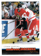 Andreas Dackell - Ottawa Senators (NHL Hockey Card) 1999-00 Pacific # 286 Mint
