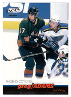Greg Adams - Phoenix Coyotes (NHL Hockey Card) 1999-00 Pacific # 315 Mint