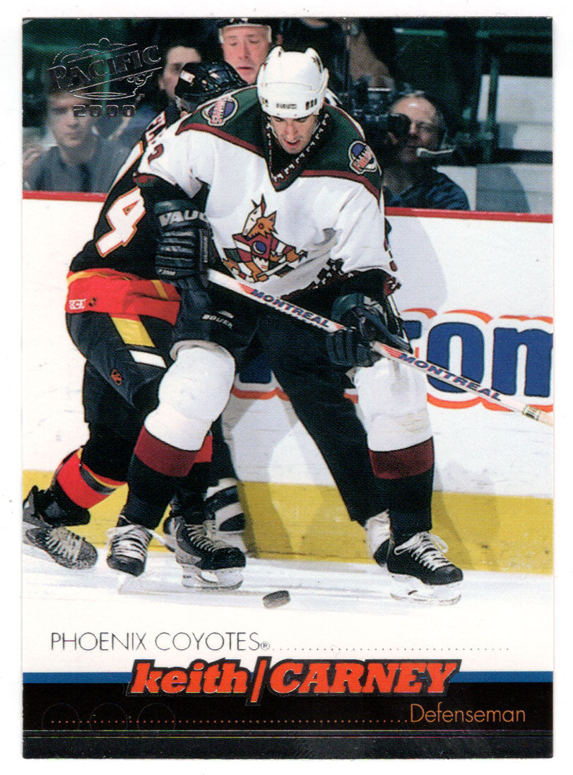 Keith Carney - Phoenix Coyotes (NHL Hockey Card) 1999-00 Pacific # 316 Mint