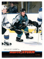 Marco Sturm - San Jose Sharks (NHL Hockey Card) 1999-00 Pacific # 383 Mint