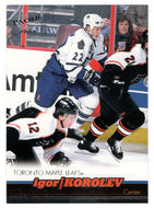 Igor Korolev - Toronto Maple Leafs (NHL Hockey Card) 1999-00 Pacific # 411 Mint