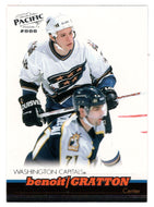 Benoit Gratton RC - Washington Capitals (NHL Hockey Card) 1999-00 Pacific # 440 Mint