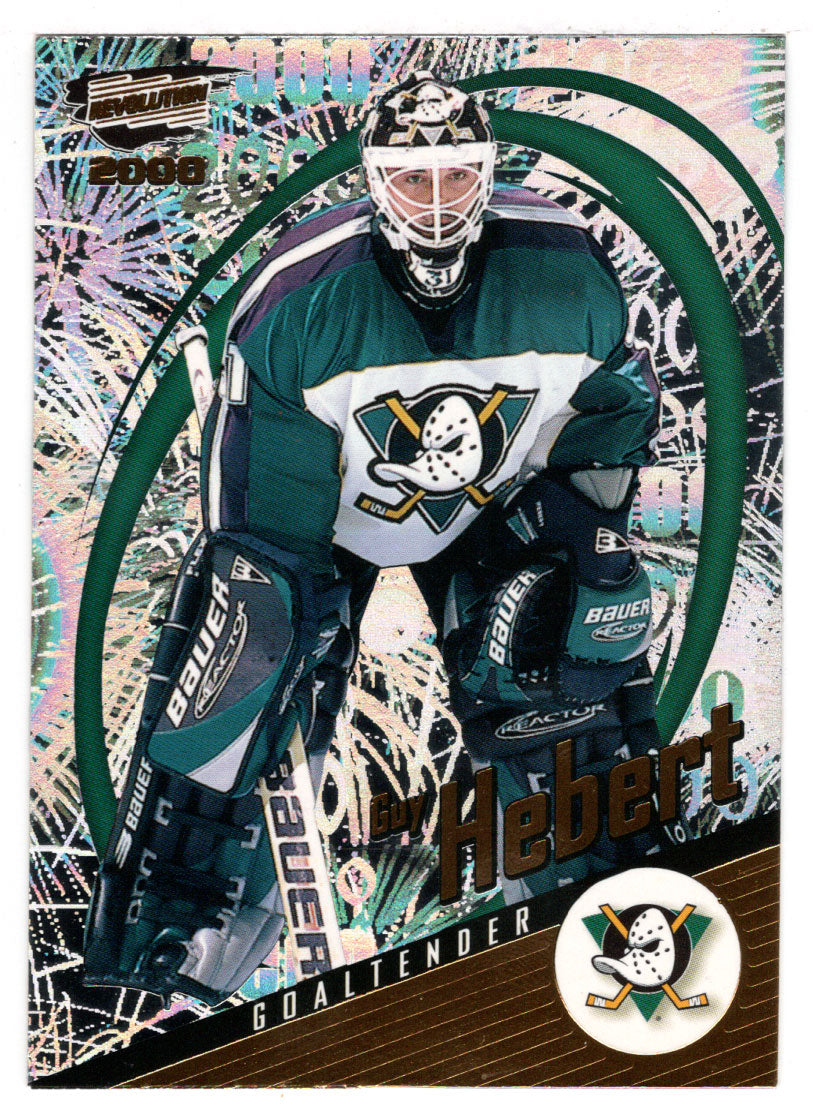 Guy Hebert - Anaheim Ducks (NHL Hockey Card) 1999-00 Pacific Revolution # 1 Mint